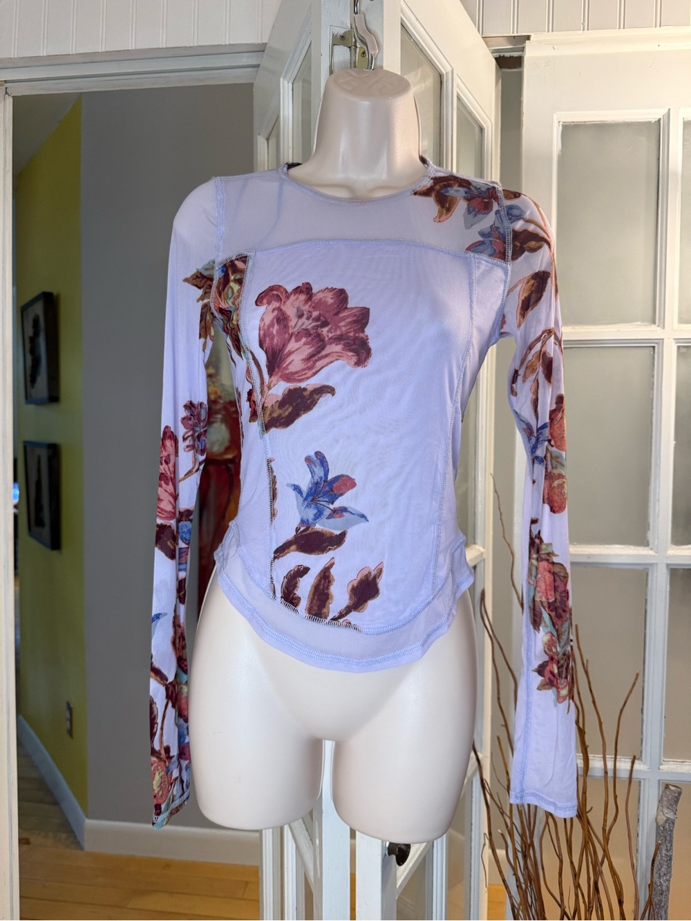 ✨NWOT Free People Betty’s Garden Top Small✨